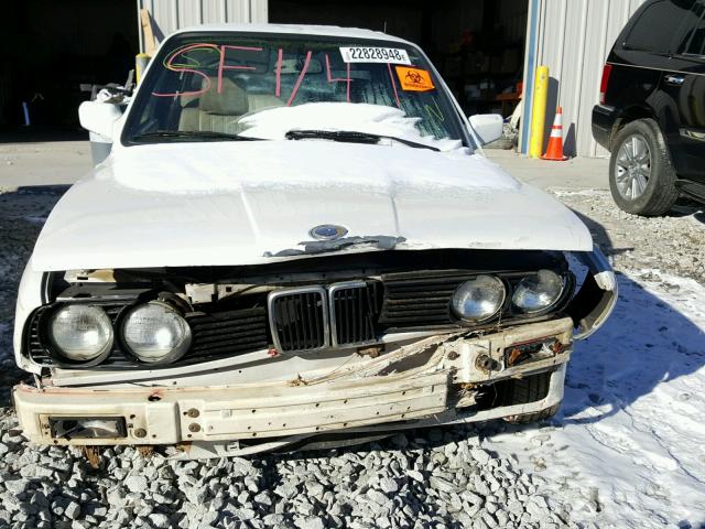 WBAAJ9316MEJ03228 - 1991 BMW 318 I WHITE photo 9