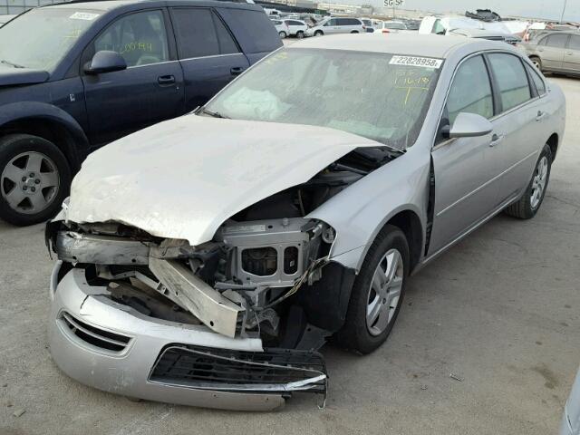 2G1WB58K969192887 - 2006 CHEVROLET IMPALA LS SILVER photo 2