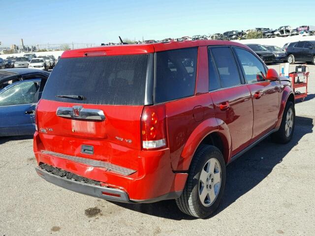 5GZCZ63496S814986 - 2006 SATURN VUE RED photo 4