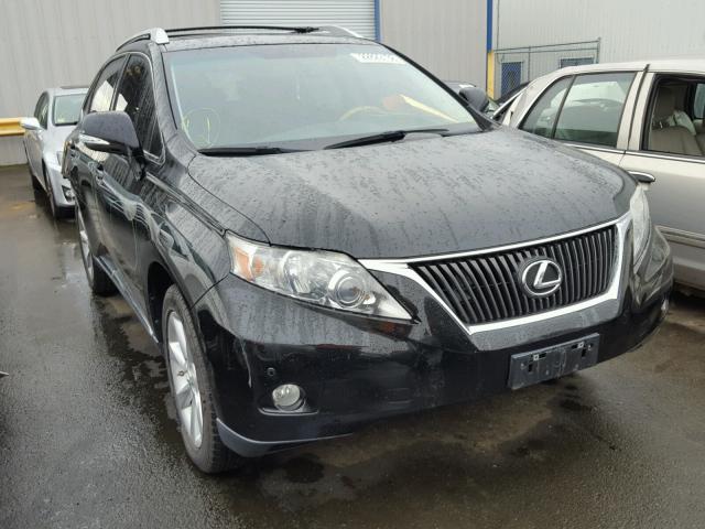 2T2BK1BA1AC073332 - 2010 LEXUS RX 350 BLACK photo 1