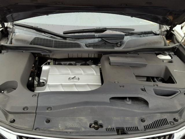 2T2BK1BA1AC073332 - 2010 LEXUS RX 350 BLACK photo 7