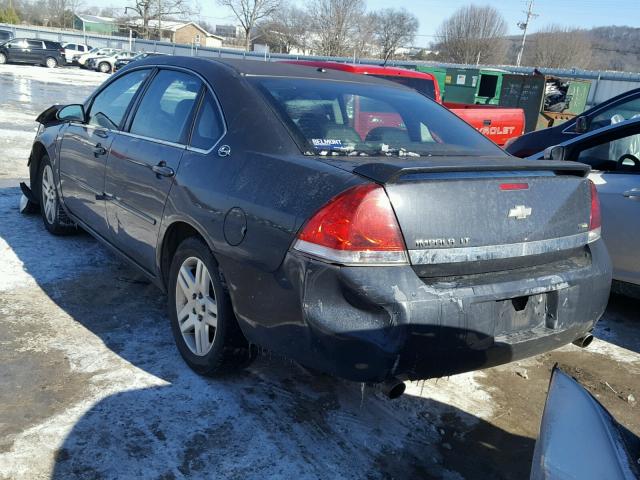 2G1WC583389161742 - 2008 CHEVROLET IMPALA LT BLUE photo 3