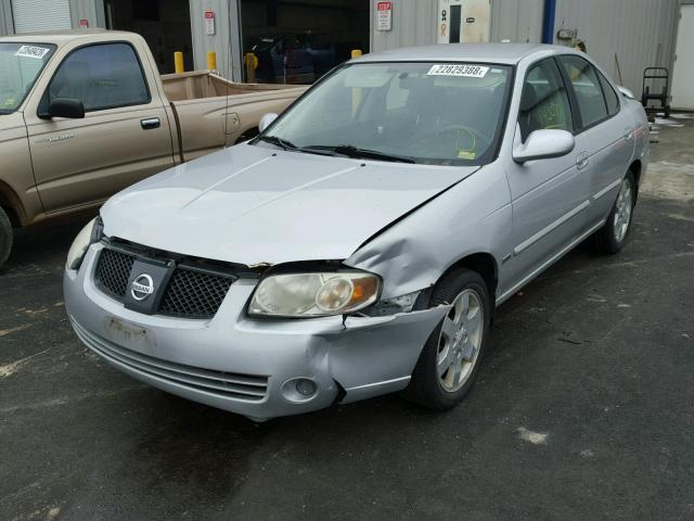 3N1CB51D16L474334 - 2006 NISSAN SENTRA 1.8 SILVER photo 2