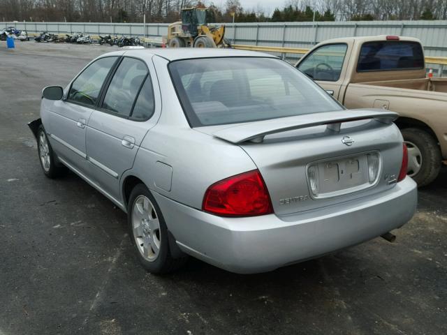 3N1CB51D16L474334 - 2006 NISSAN SENTRA 1.8 SILVER photo 3