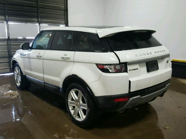 SALVP2BG8FH991393 - 2015 LAND ROVER RANGE ROVE WHITE photo 3