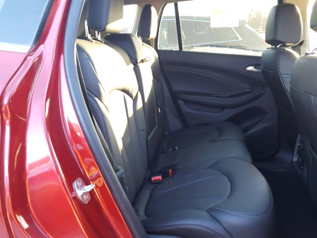 LRBFXBSA6HD085954 - 2017 BUICK ENVISION E RED photo 6