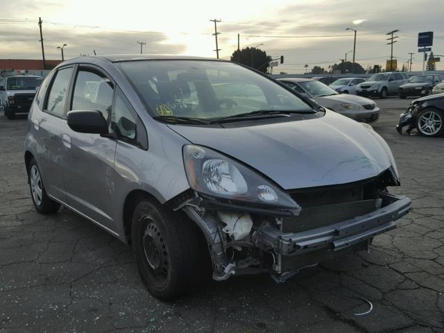 JHMGE8H23AC034940 - 2010 HONDA FIT SILVER photo 1