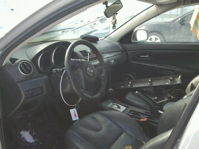 JM1BK323751349881 - 2005 MAZDA 3 S SILVER photo 5