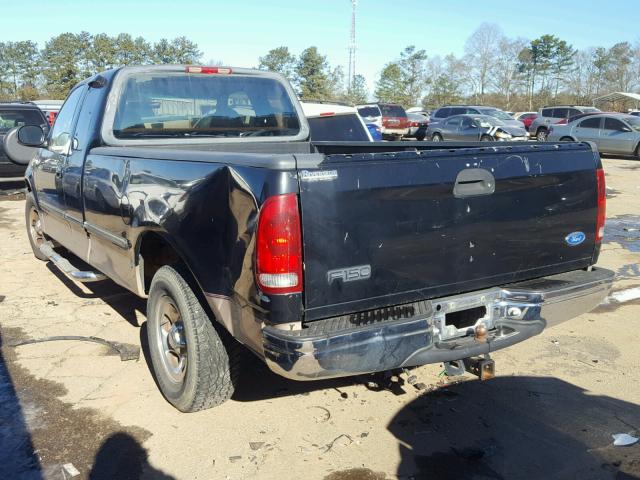 1FTDX17WXVNB63603 - 1997 FORD F150 Черный фото 3