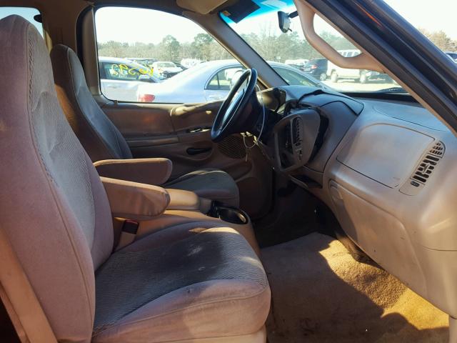 1FTDX17WXVNB63603 - 1997 FORD F150 Черный фото 5