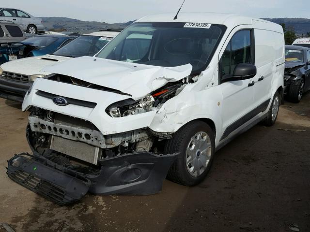 NM0LS7E76F1183250 - 2015 FORD TRANSIT CO WHITE photo 2