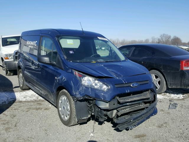 NM0LE7FX4E1161493 - 2014 FORD TRANSIT CO BLUE photo 1