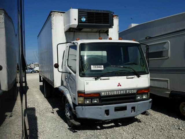 JW6DDL1E22M000028 - 2002 MITSUBISHI FUSO TRUCK OF FK 617 WHITE photo 1