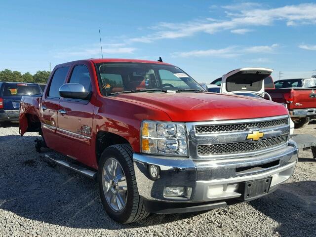 3GCPCSE03CG185770 - 2012 CHEVROLET SILVERADO RED photo 1