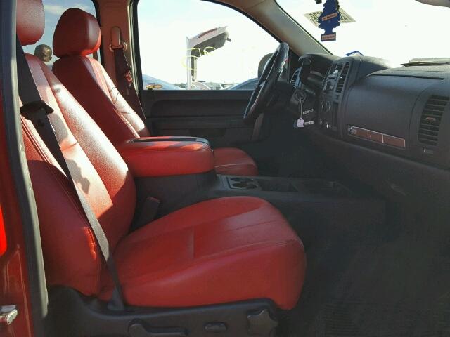 3GCPCSE03CG185770 - 2012 CHEVROLET SILVERADO RED photo 5