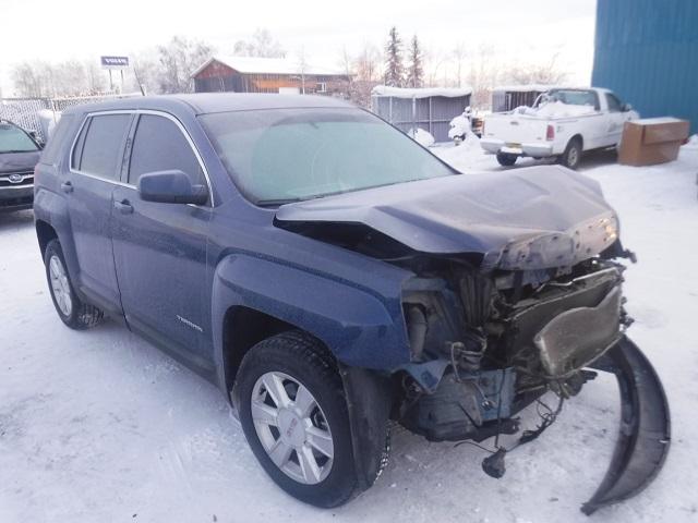 2CTFLCEW7A6399356 - 2010 GMC TERRAIN SL BLUE photo 1