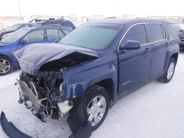 2CTFLCEW7A6399356 - 2010 GMC TERRAIN SL BLUE photo 2