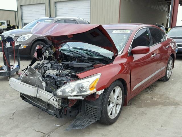 1N4AL3AP2FC279358 - 2015 NISSAN ALTIMA 2.5 RED photo 2