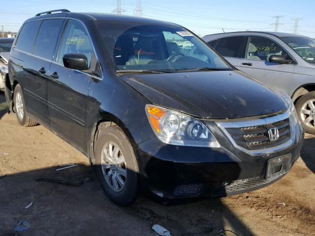 5FNRL3H71AB110060 - 2010 HONDA ODYSSEY EX BLACK photo 1