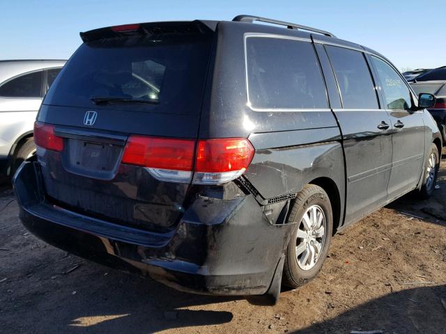 5FNRL3H71AB110060 - 2010 HONDA ODYSSEY EX BLACK photo 4