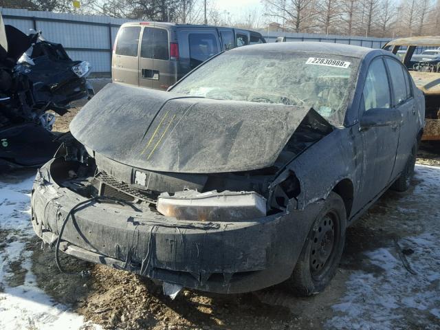 1G8AJ52F04Z228611 - 2004 SATURN ION LEVEL BLACK photo 2
