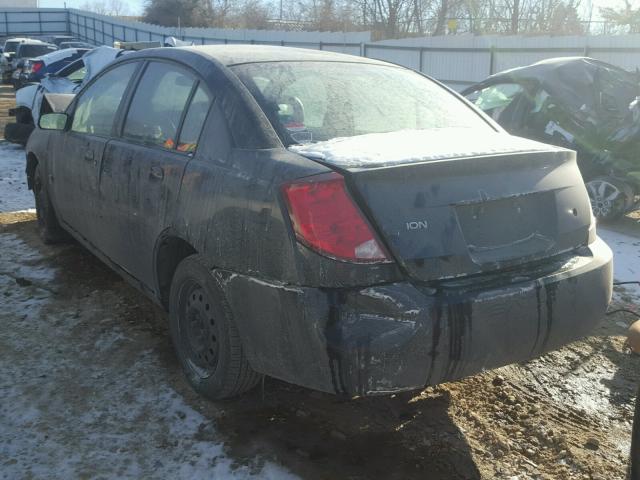 1G8AJ52F04Z228611 - 2004 SATURN ION LEVEL BLACK photo 3