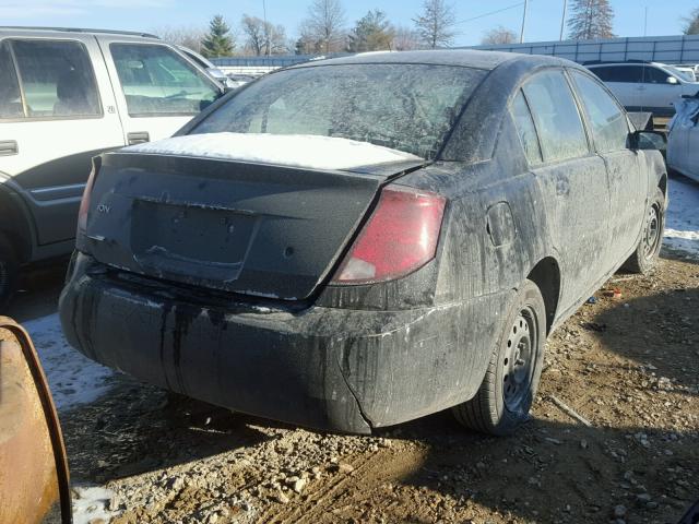 1G8AJ52F04Z228611 - 2004 SATURN ION LEVEL BLACK photo 4