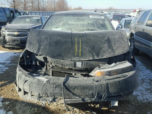 1G8AJ52F04Z228611 - 2004 SATURN ION LEVEL BLACK photo 7