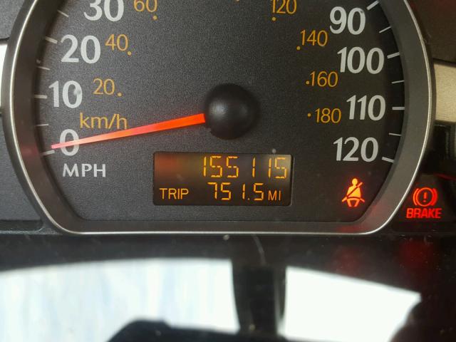 1G8AJ52F04Z228611 - 2004 SATURN ION LEVEL BLACK photo 8