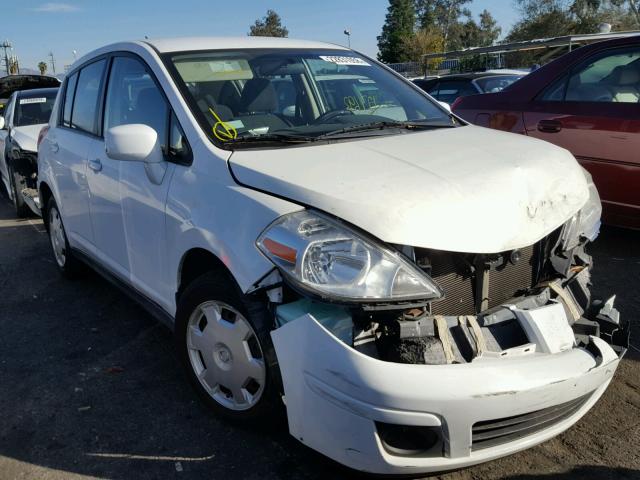 3N1BC13E09L436699 - 2009 NISSAN VERSA S WHITE photo 1