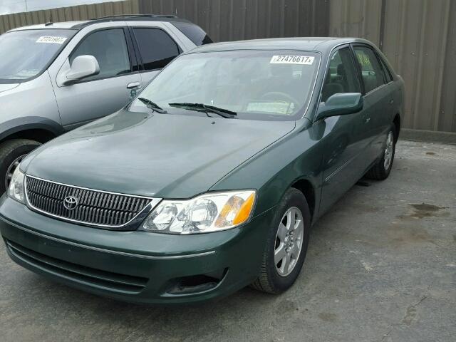 4T1BF28B3YU057740 - 2000 TOYOTA AVALON XL GREEN photo 2