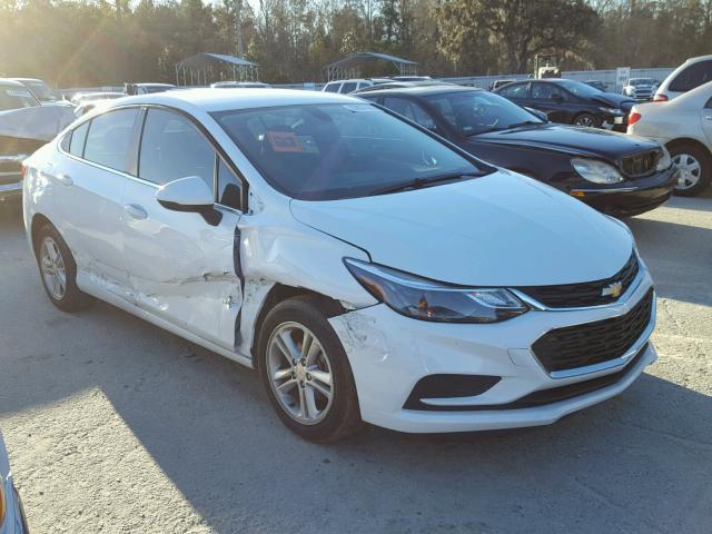 1G1BE5SM9H7192926 - 2017 CHEVROLET CRUZE LT WHITE photo 1