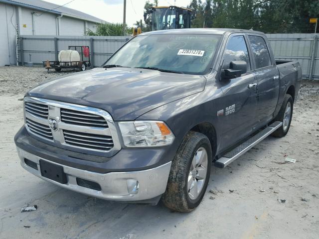 1C6RR6LT7FS762669 - 2015 RAM 1500 SLT ნაცრისფერი ფოტო 2