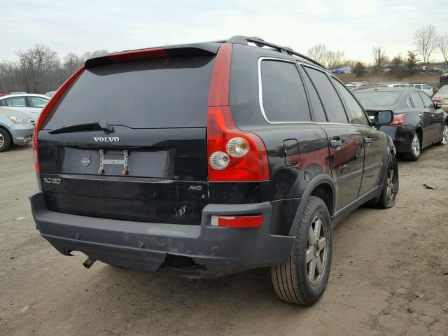 YV4CM592261244574 - 2006 VOLVO XC90 BLACK photo 4