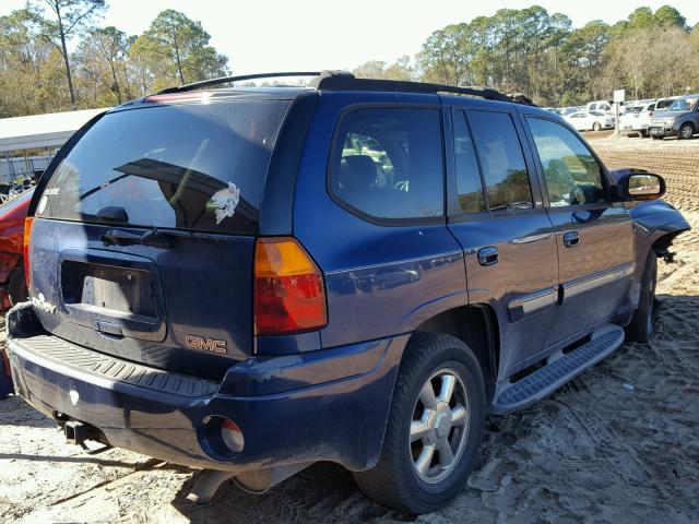 1GKDS13S022486609 - 2002 GMC ENVOY BLUE photo 4