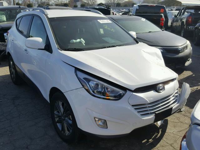 KM8JUCAG6FU053448 - 2015 HYUNDAI TUCSON LIM WHITE photo 1