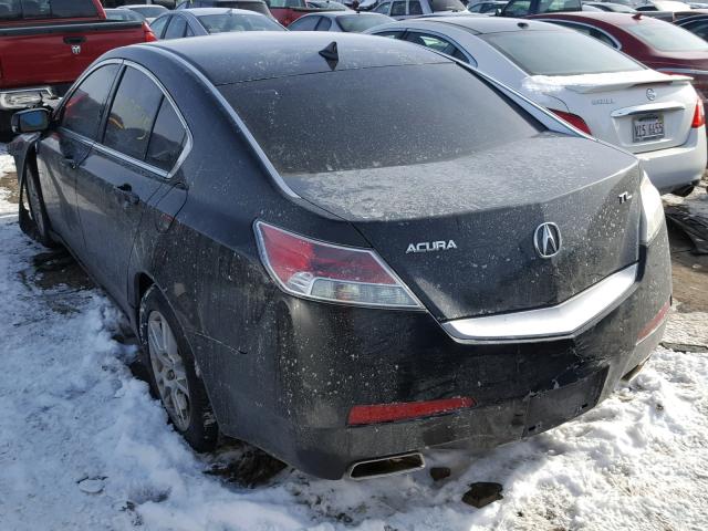 19UUA86279A022057 - 2009 ACURA TL BLACK photo 3