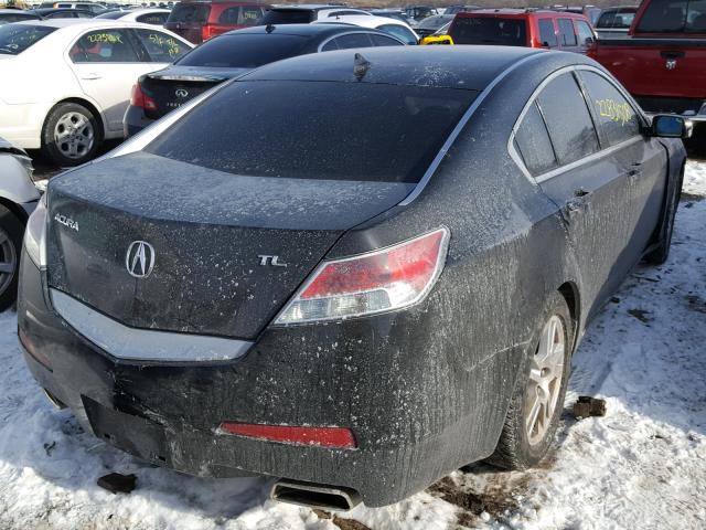 19UUA86279A022057 - 2009 ACURA TL BLACK photo 4