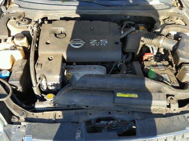 1N4AL11D05N438553 - 2005 NISSAN ALTIMA S GOLD photo 7