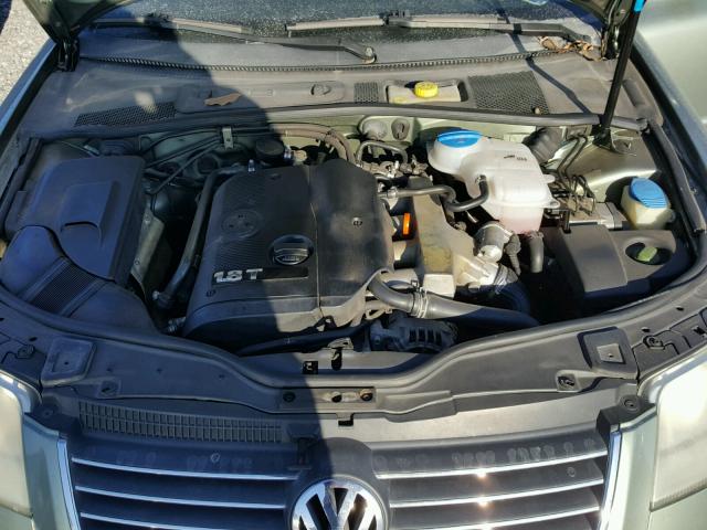 WVWVD63B33E130162 - 2003 VOLKSWAGEN PASSAT GLS GREEN photo 7