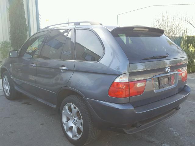 5UXFA53563LV82487 - 2003 BMW X5 3.0I BLACK photo 3