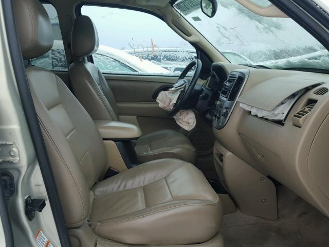 1FMCU94194KA45405 - 2004 FORD ESCAPE LIM BEIGE photo 5