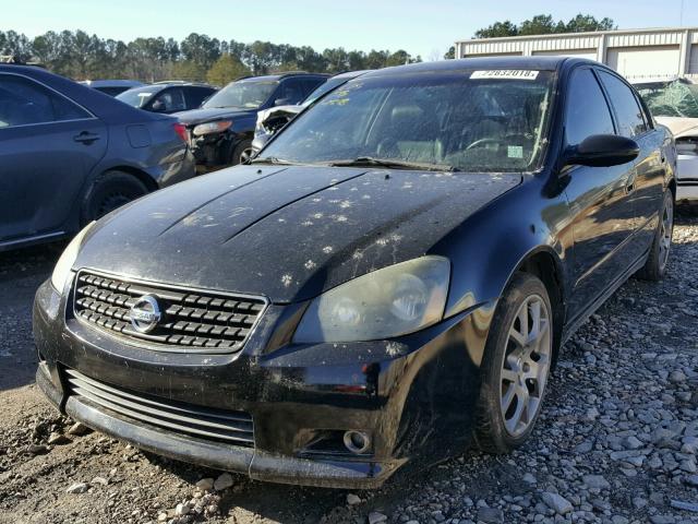 1N4BL11E35C262901 - 2005 NISSAN ALTIMA SE BLACK photo 2