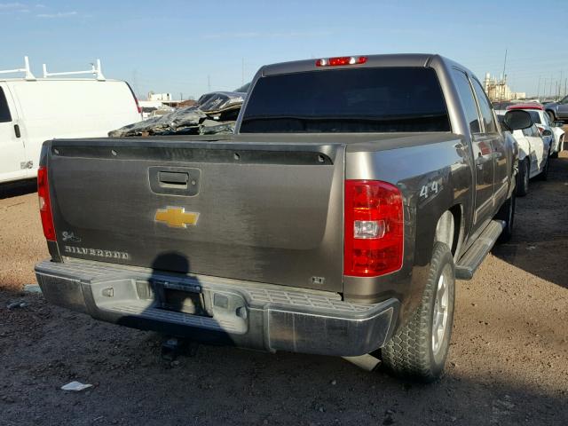 3GCPKSE78DG309713 - 2013 CHEVROLET SILVERADO BROWN photo 4