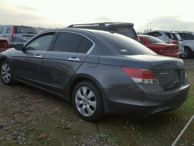 1HGCP36888A047291 - 2008 HONDA ACCORD EXL GRAY photo 3