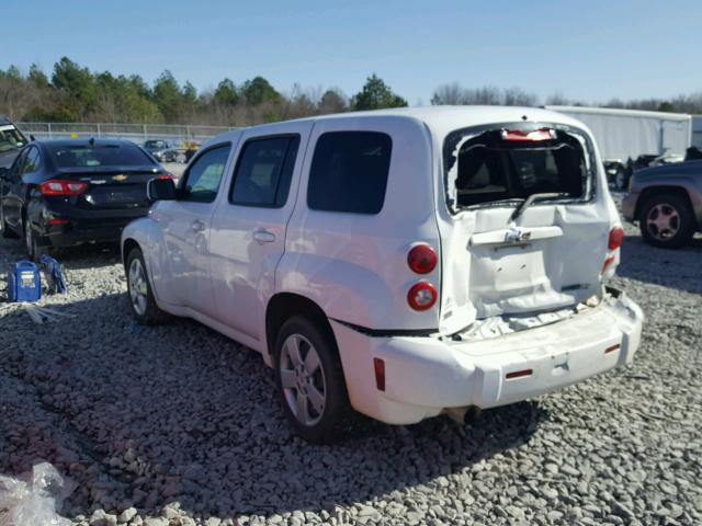 3GNBABFU4BS585485 - 2011 CHEVROLET HHR LT WHITE photo 3