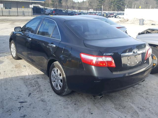 4T1BK46KX9U098121 - 2009 TOYOTA CAMRY SE BLACK photo 3