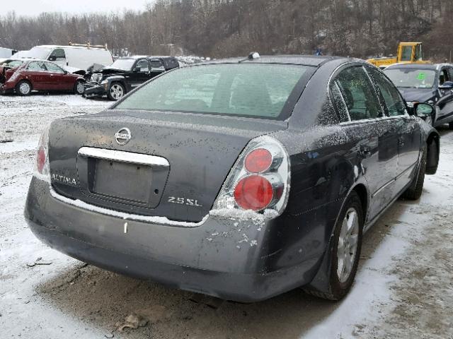 1N4AL11E65C130324 - 2005 NISSAN ALTIMA S CHARCOAL photo 4