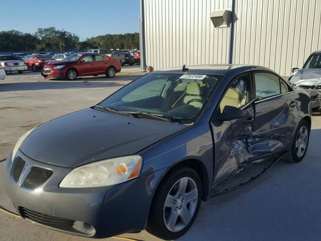 1G2ZG57B694161583 - 2009 PONTIAC G6 GRAY photo 2