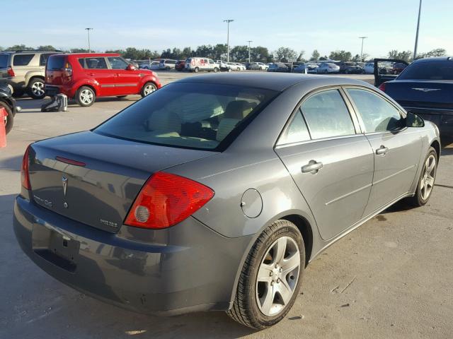 1G2ZG57B694161583 - 2009 PONTIAC G6 GRAY photo 4